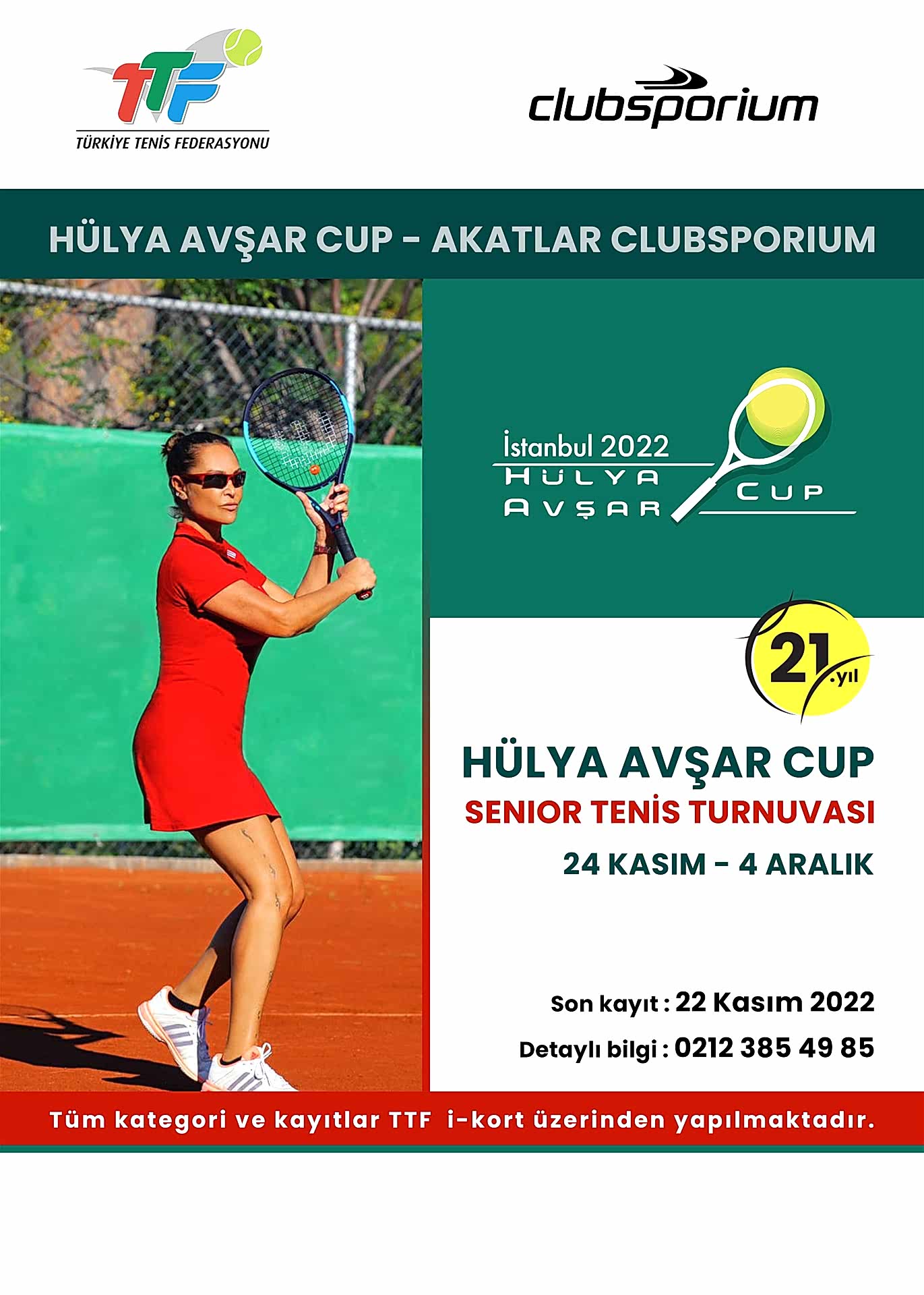 Hülya Avşar Cup Senior Tenis Turnuvası